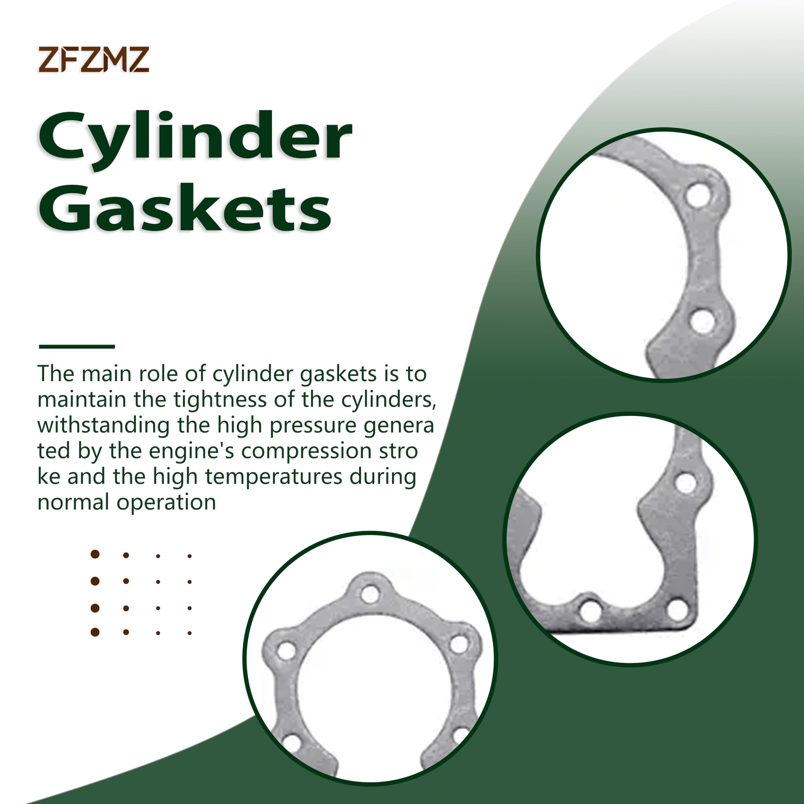 Amazon.com: ZFZMZ Replacement Head Gasket 37796 36787 Fits